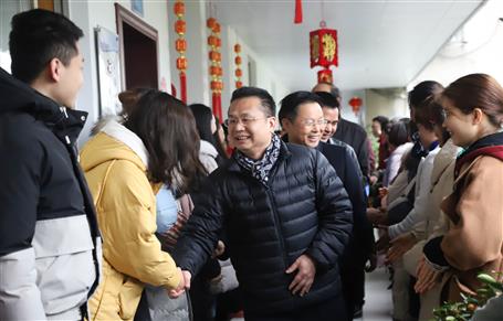 【開工大吉】新年新氣象！公司領(lǐng)導(dǎo)班子向干部職工拜年