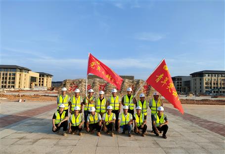 江西理工大學新校區(qū)建設(shè)項目：全力沖刺確保順利開學