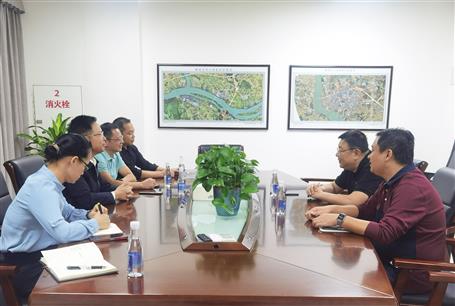 賴海標(biāo)、陶禮智到柳州祥云集團(tuán)座談交流