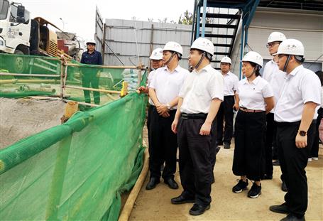 陳禮松到冶建公司項(xiàng)目開(kāi)展成本管理專(zhuān)項(xiàng)檢查