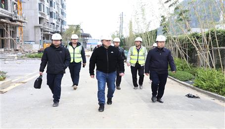 毛曉冬到冶建公司項目調(diào)研指導