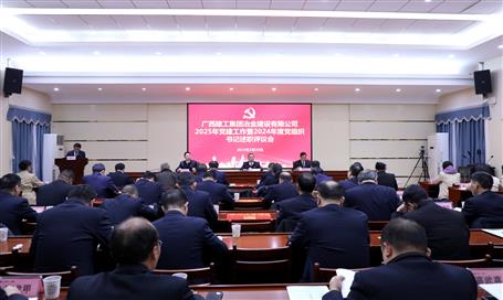 冶建公司2025年黨建工作暨2024年度黨組織書記述職評議會(huì)議召開