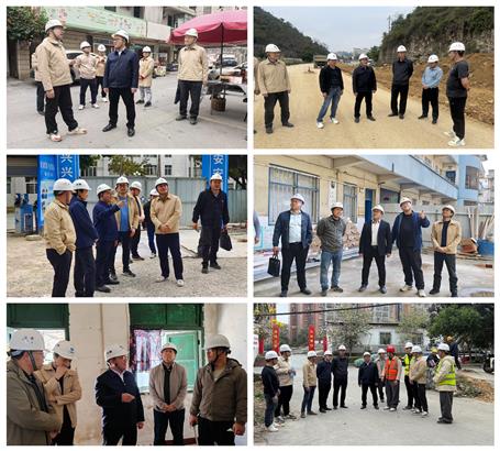韋克雪到柳州片區(qū)項(xiàng)目開展2026年第一季度暨春節(jié)后復(fù)工復(fù)產(chǎn)安全生產(chǎn)質(zhì)量綜合大檢查